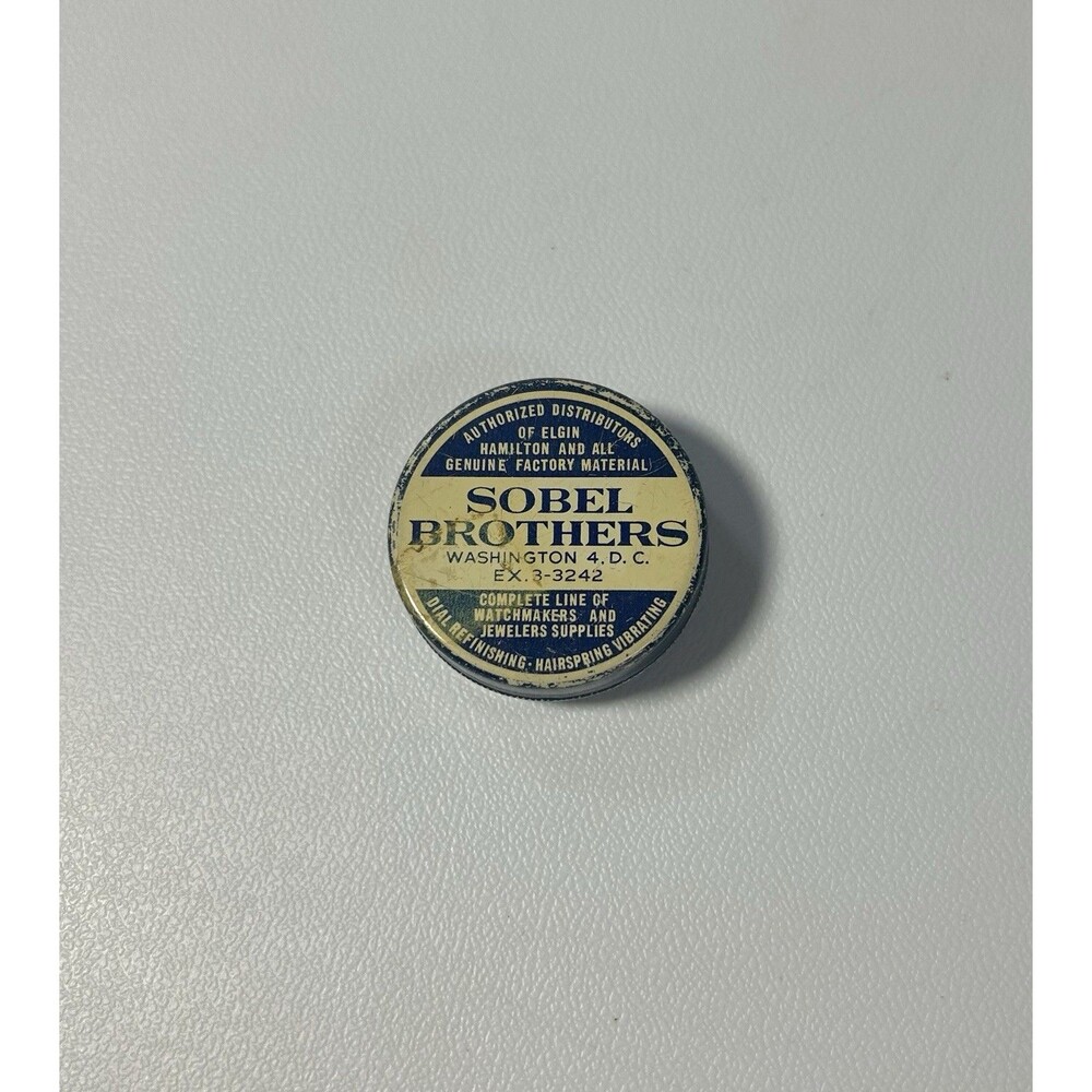 Sobel Brothers Assorted Watch maker and Jeweler Parts Elgin Hamilton Factory